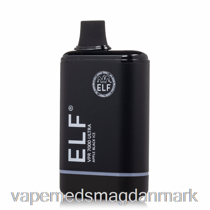 Vape Juice Elf Vpr 7000 Ultra Engangs æble Sort Er
